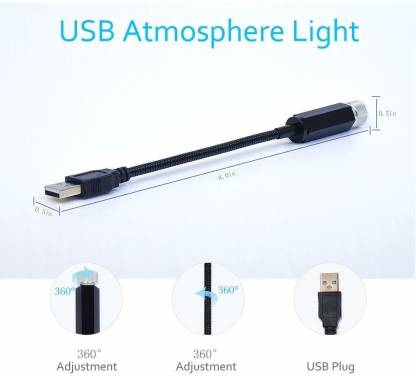 USB LED Car Roof Star Night Light Projector Light Interior Ambient Atmosphere Galaxy Lamp Decoration Light USB Plug